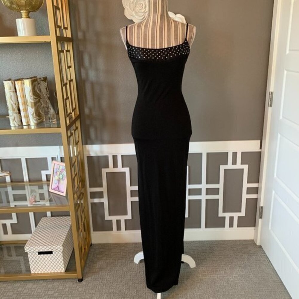 Vintage Lillie Rubin Column Dress with Crystals